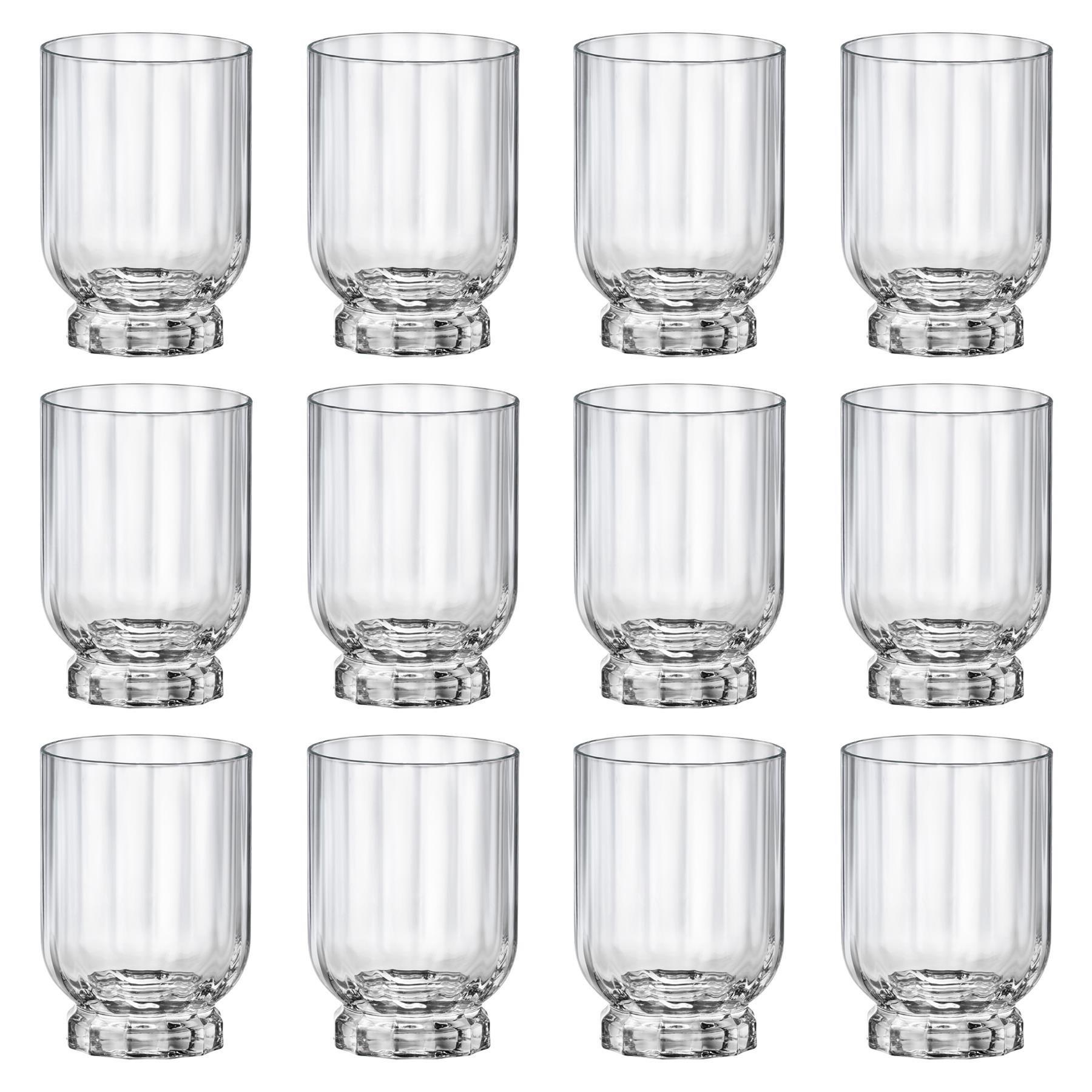 Florian Whisky Glasses - 300ml - Clear - Pack of 12