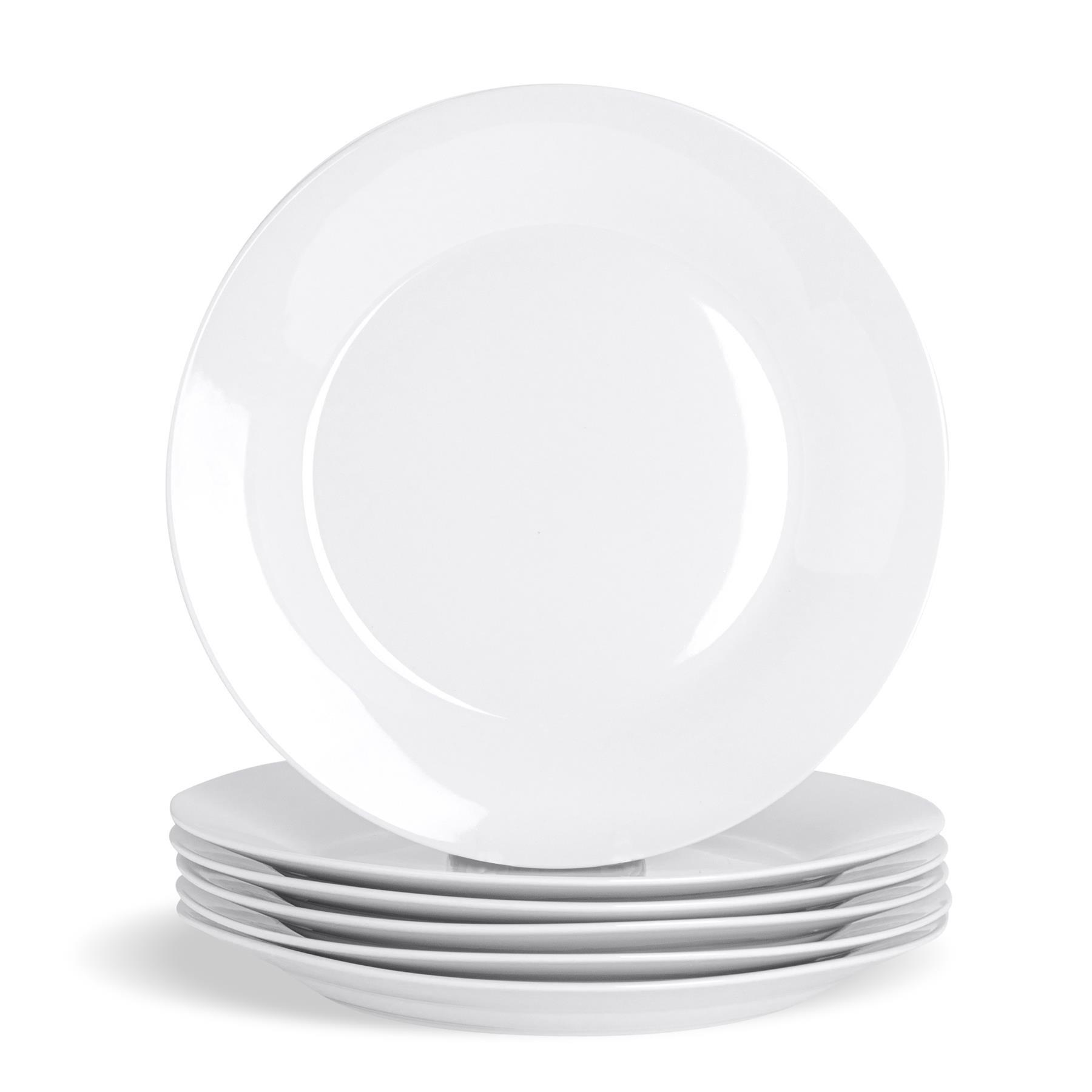Classic White Dinner Plates - 30cm - Pack of 24