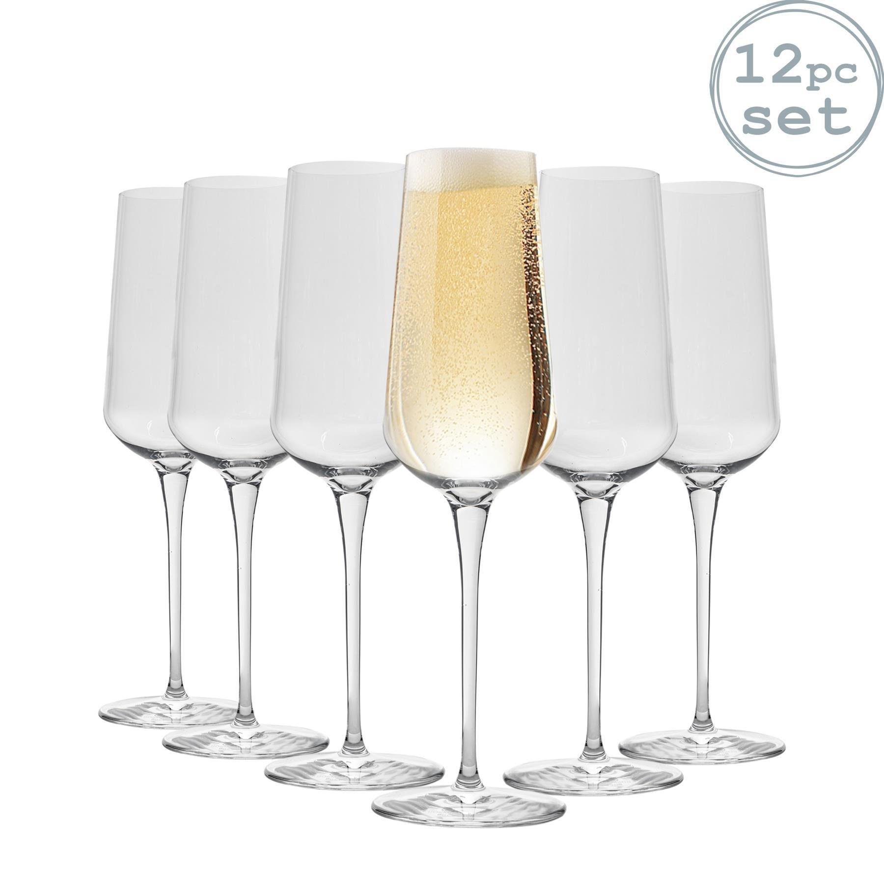 Inalto Uno Champagne Flutes - 285ml - Pack of 12
