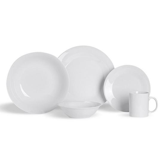 Argon Tableware 30 Piece Classic White Dinner Set 1