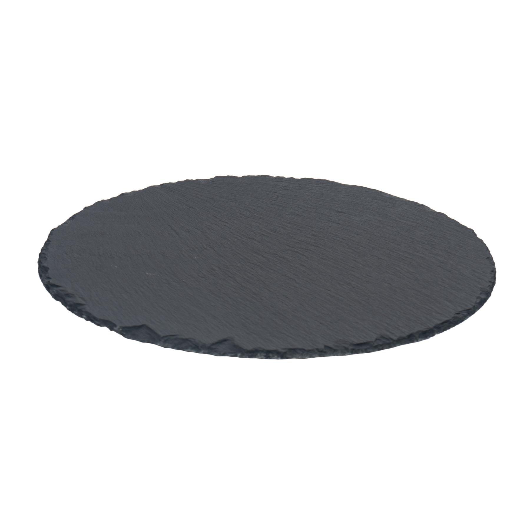 Round Food Platter gray