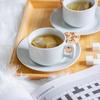 Argon Tableware Classic White Stacking Teacup & Saucer Set - 200ml - 24 Piece thumbnail 5