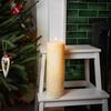 Nicola Spring Round Vanilla Pillar Candles 215 Hours Cream Pack of 3 thumbnail 5