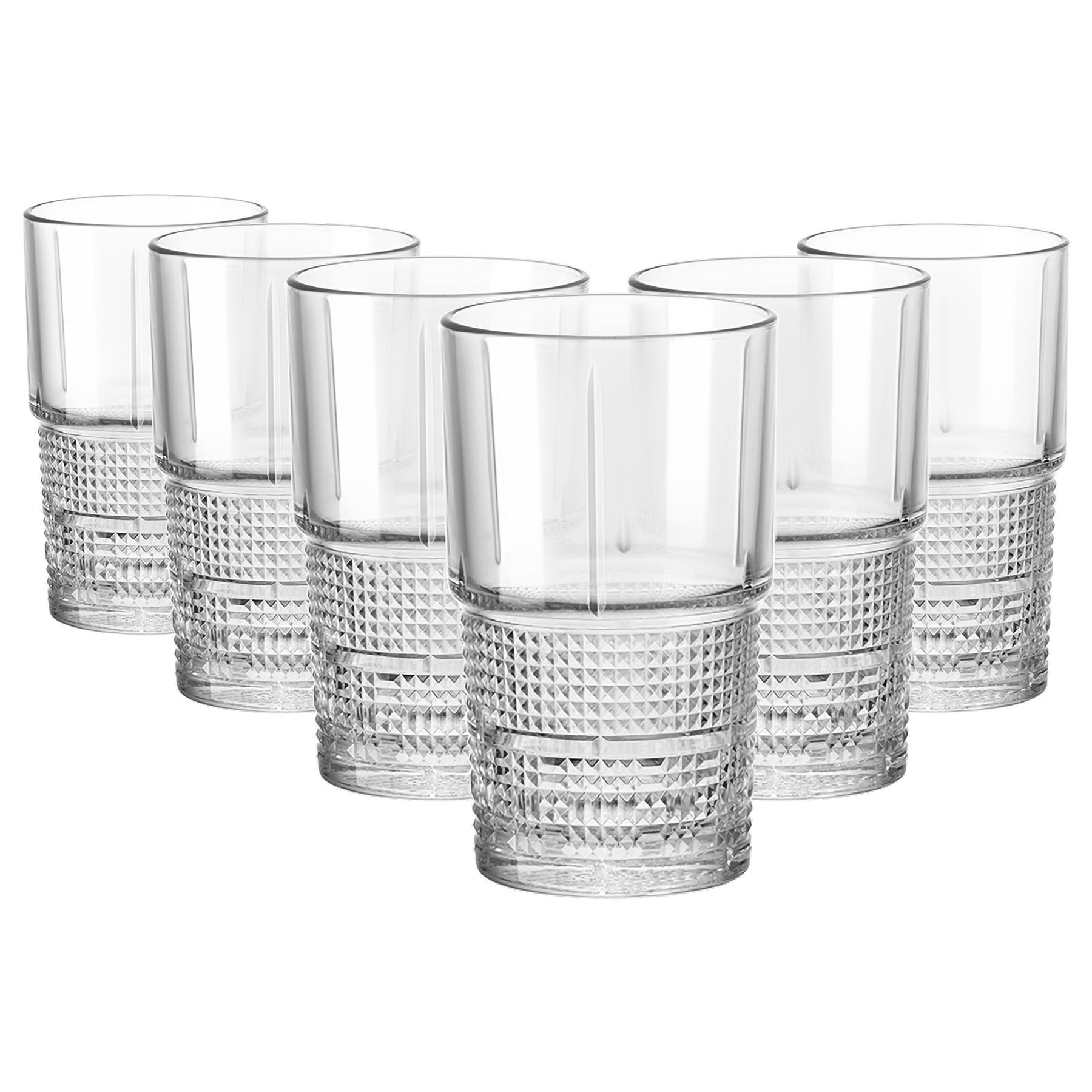 Bartender Novecento Highball Glasses - 405ml - Pack of 2