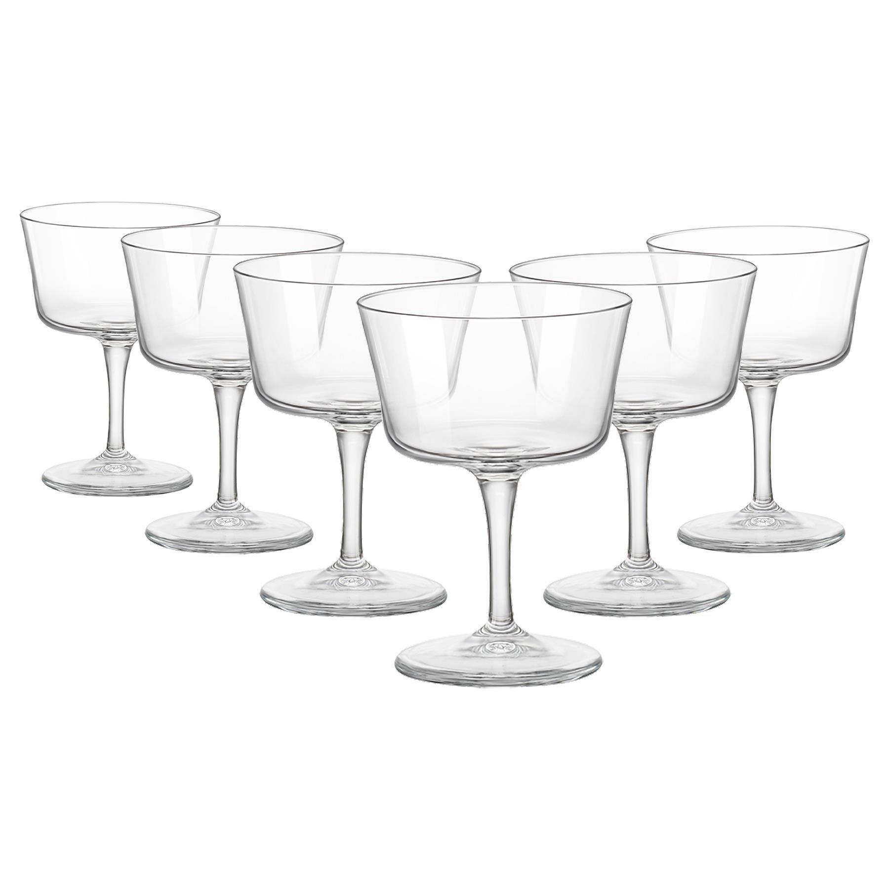 Bartender Novecento Champagne Saucers - 220ml - Pack of 12
