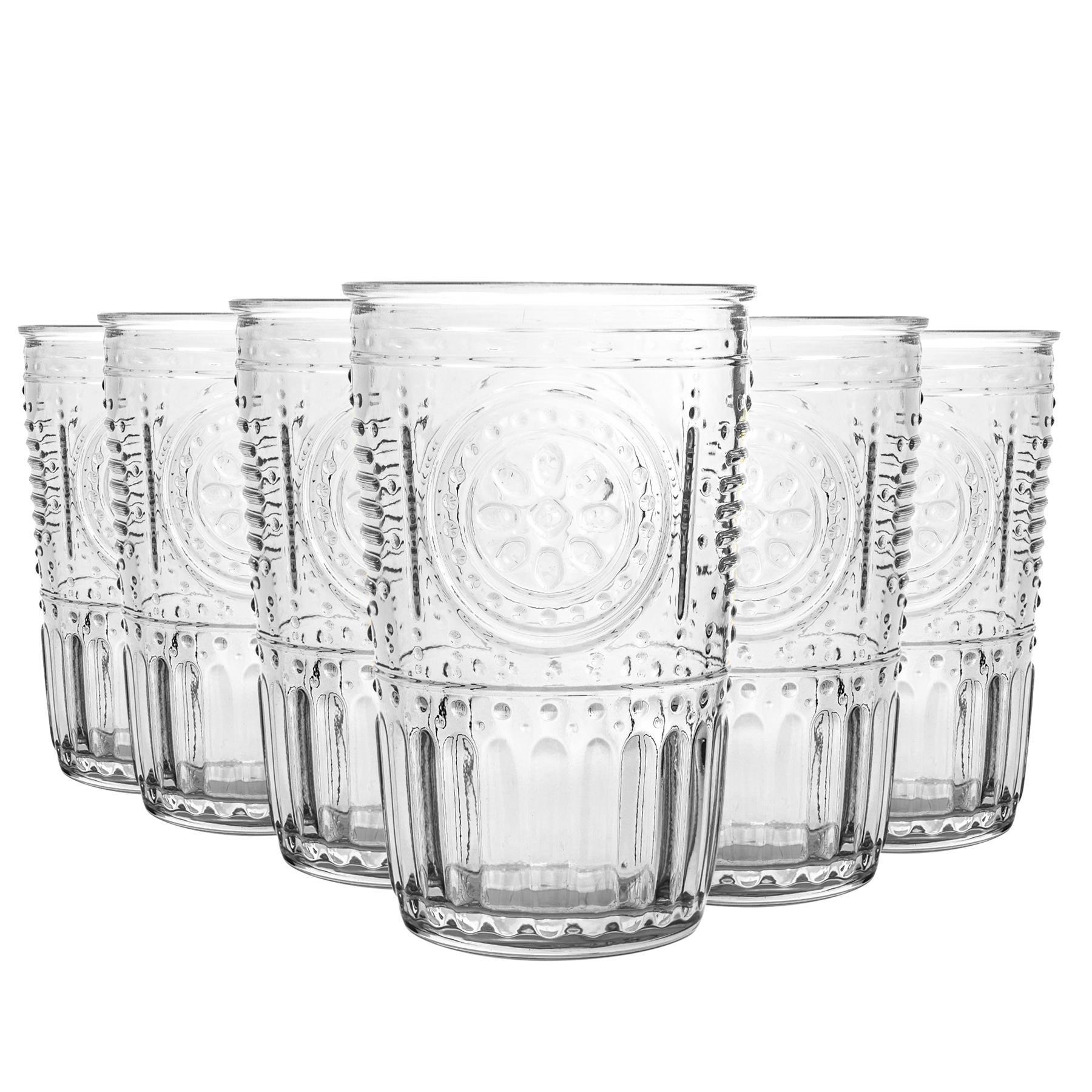 Romantic Water Glasses - 305ml - Clear - Pack of 24