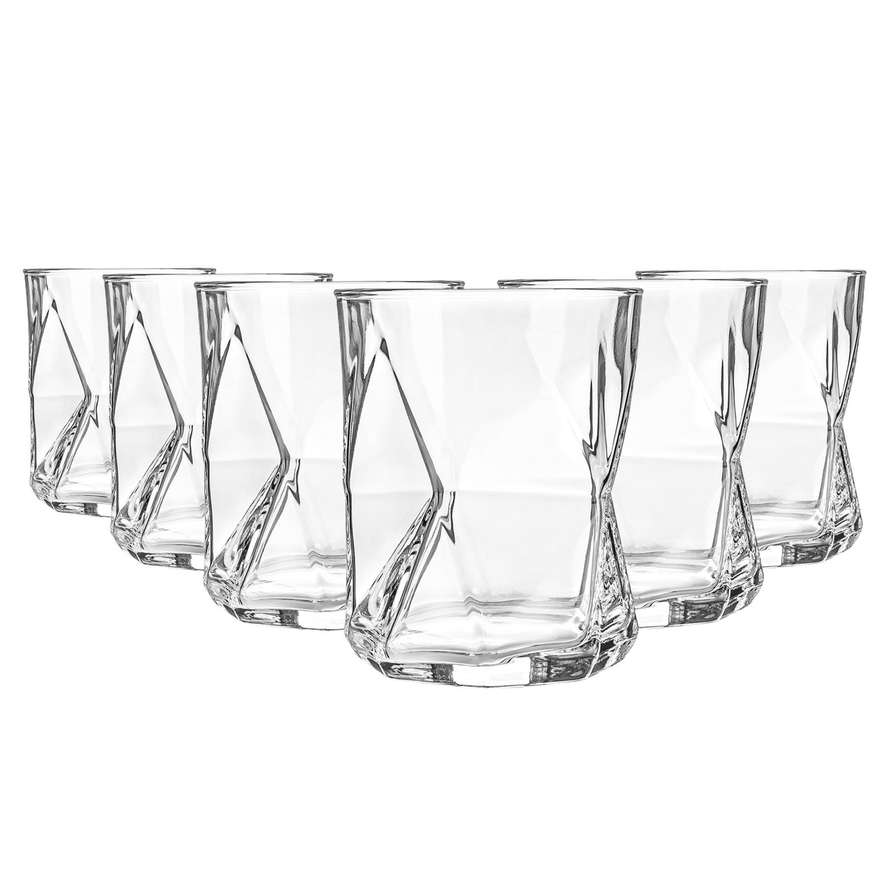 Photos - Glass Bormioli Rocco Cassiopea Double Whisky Glasses - 410ml - Clear - Pack of 24 