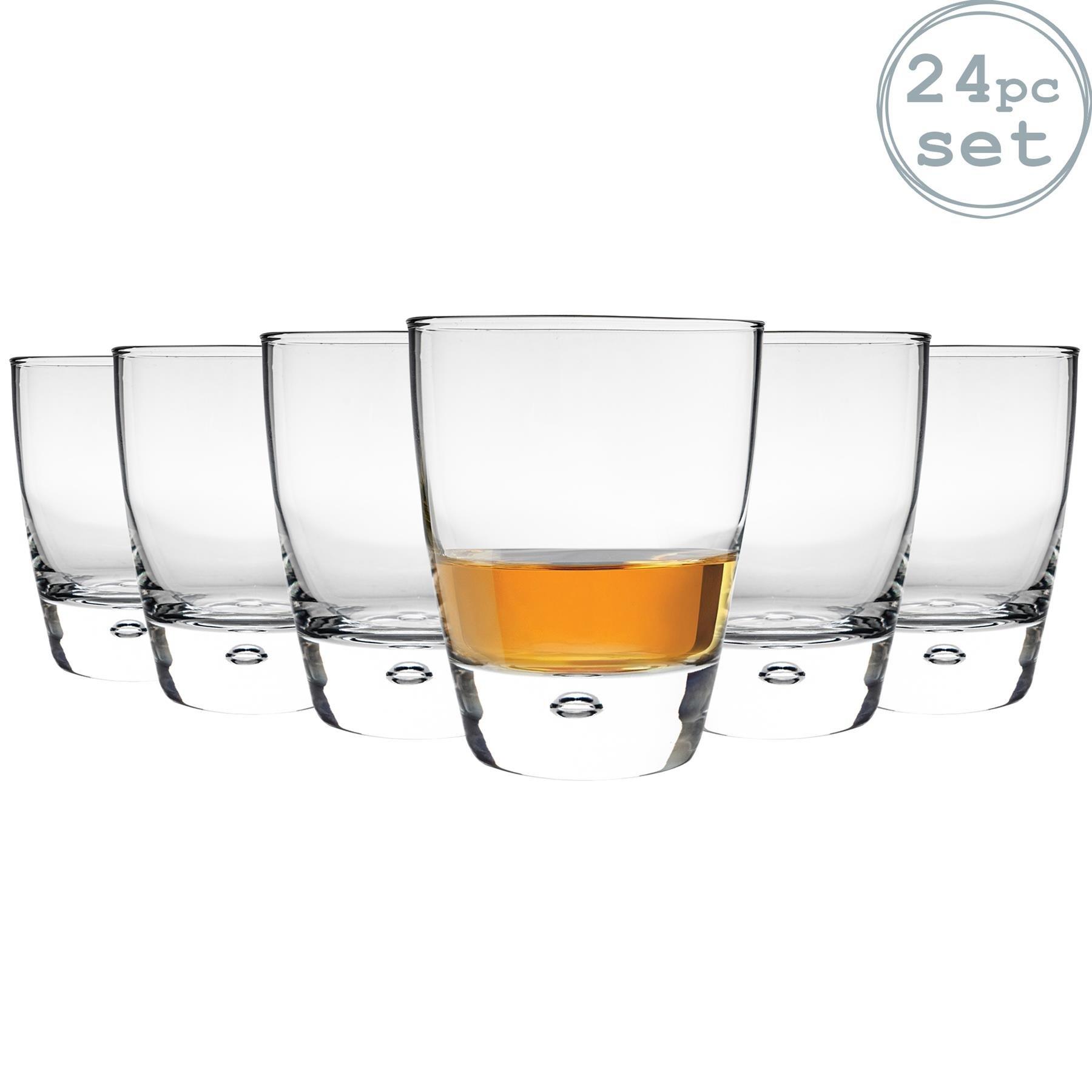 Luna Double Whisky Glasses - 340ml - Pack of 24