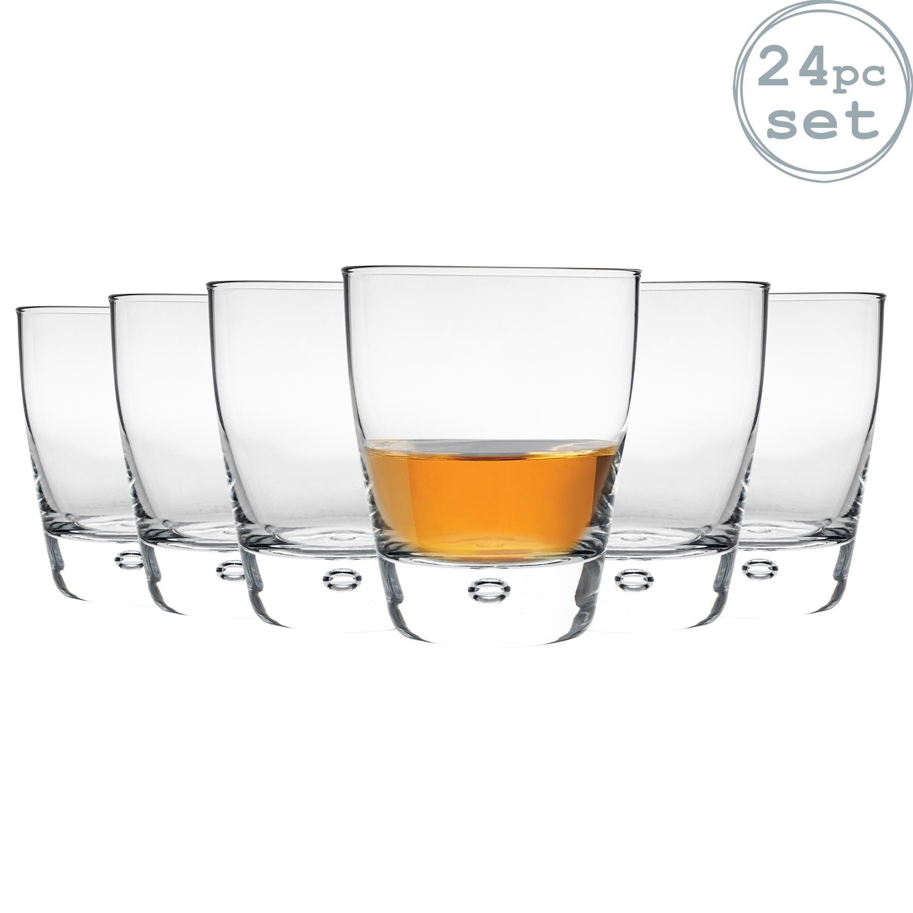 Photos - Glass Bormioli Rocco Luna Whisky Glasses - 260ml - Pack of 24 