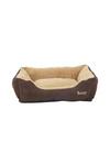 Bunty Deluxe Soft Washable Dog Pet Warm Basket Bed Cushion with Fleece Lining thumbnail 5