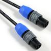 Loops 2x 10m Neutrik 2 Pole 1.5mmÂ² Speakon Cable NL2FC to Male Plug Pro Speaker Amp thumbnail 1