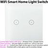 Loops WiFi Light Switch & Bulb 4x 10W E27 Warm White Lamp & Double Wireless Wall Plate thumbnail 2