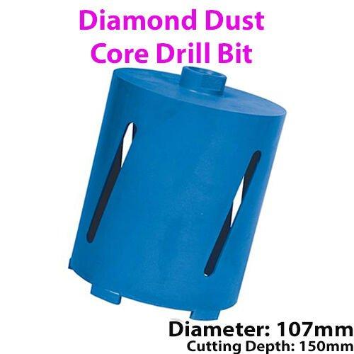 107mm x 150mm Diamond Core Drill Bit Hole Cutter For Brick Wall / Concrete Block