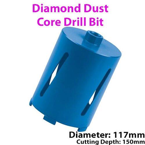 117mm x 150mm Diamond Core Drill Bit Hole Cutter For Brick Wall / Concrete Block