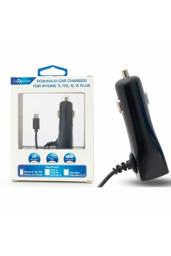 FX Powabud 'Car Charger' For iPhone 5/5s/6/6Plus Black 4
