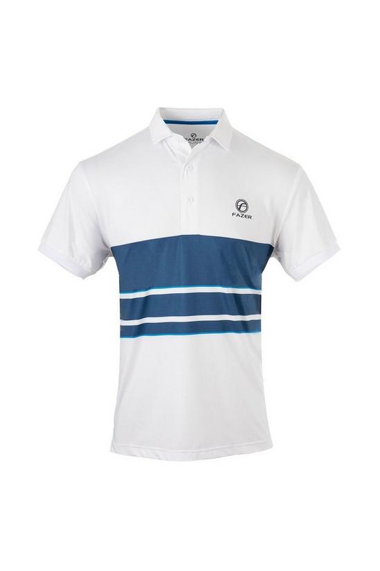 Fazer 'Endo' Chest Stripe Golf Polo Shirt 1