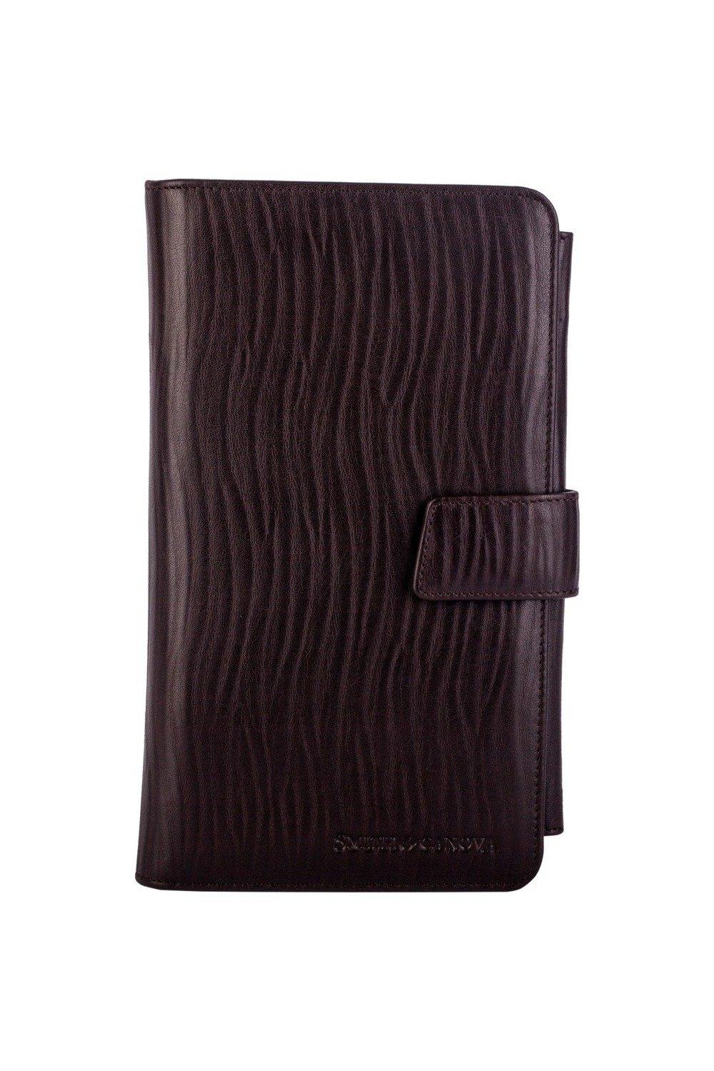 Embossed Leather Card & Document Case