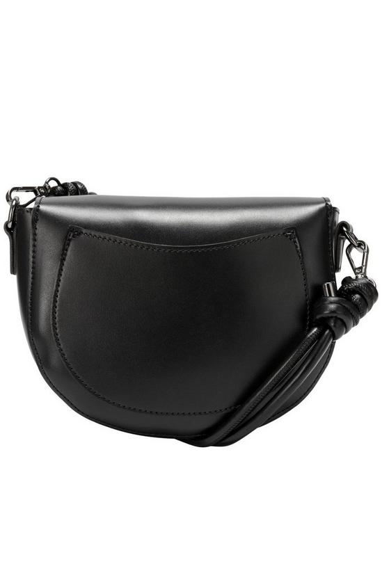 Claudia Canova crescent shoulder bag in black