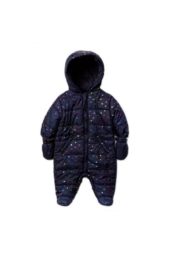 Lily and Jack Star Print Padded Snowsuit 1