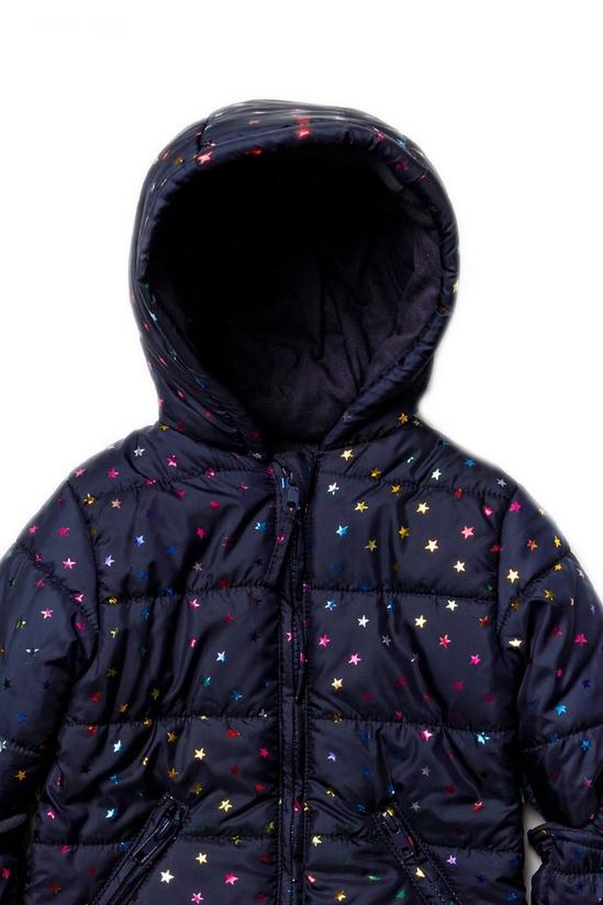 Lily and Jack Star Print Padded Snowsuit 3