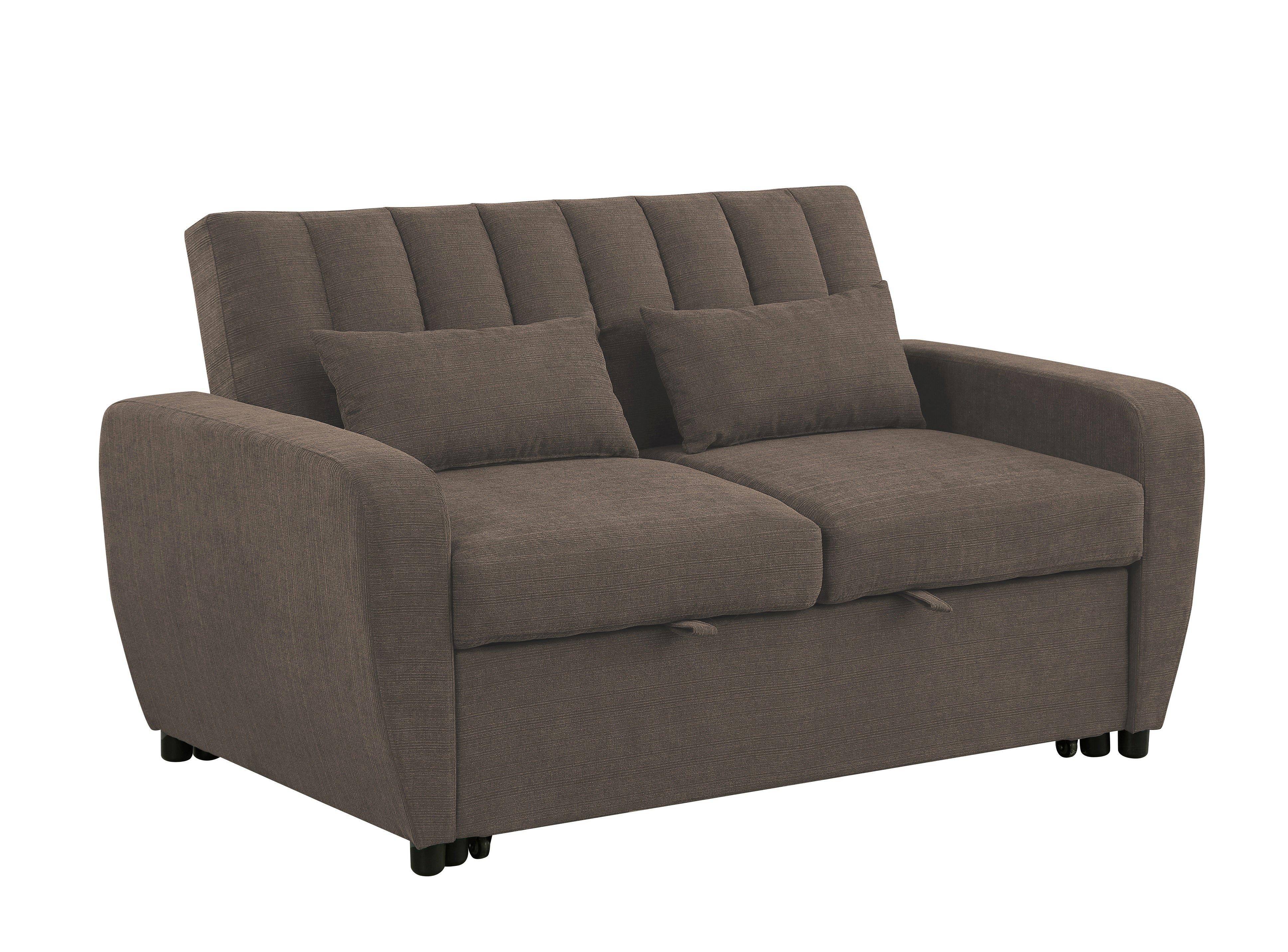 Modern and Versatile Velvet 2 Seater Guest Sofa Bed