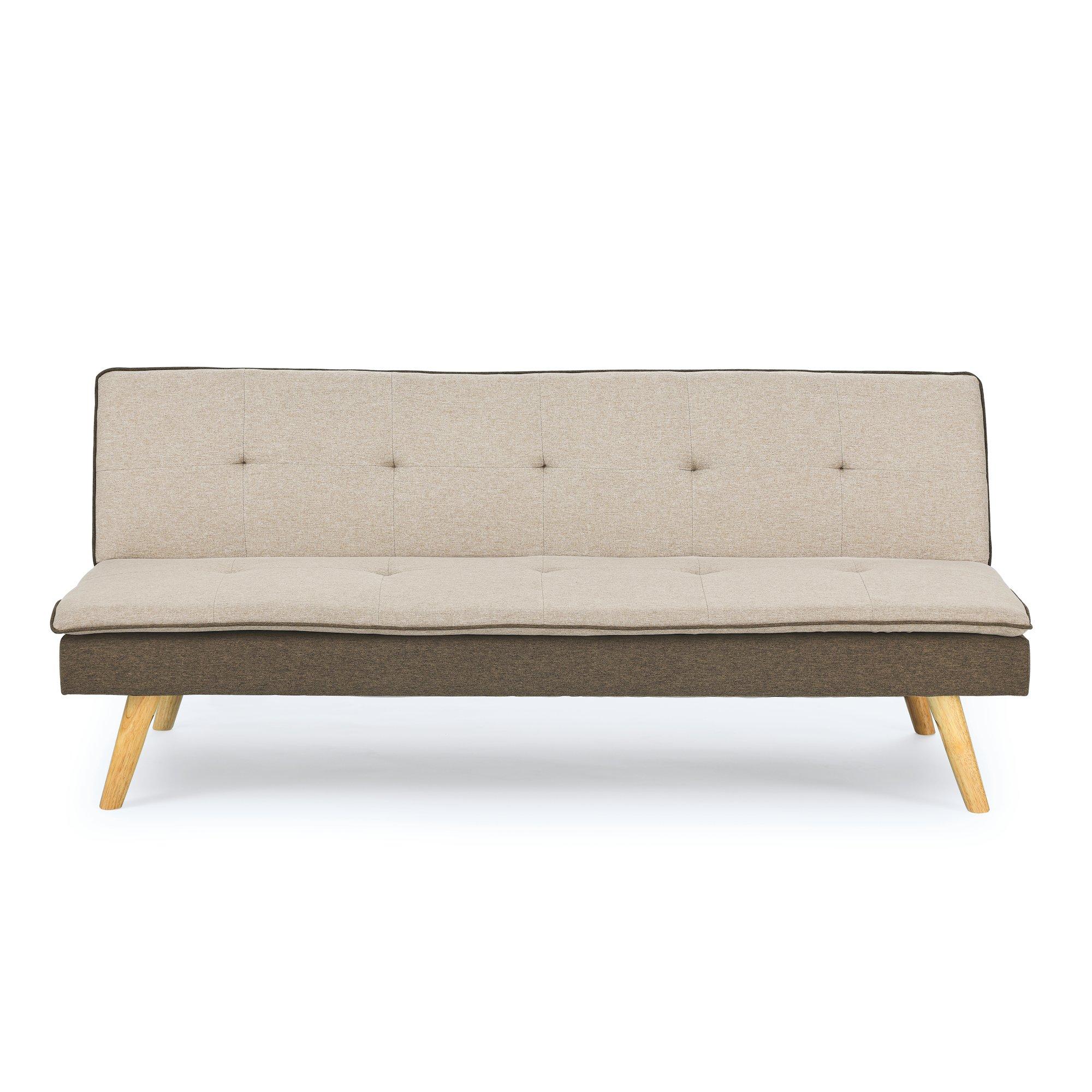 Zuma Versatile 3 Seater Fabric Padded Sofa Bed