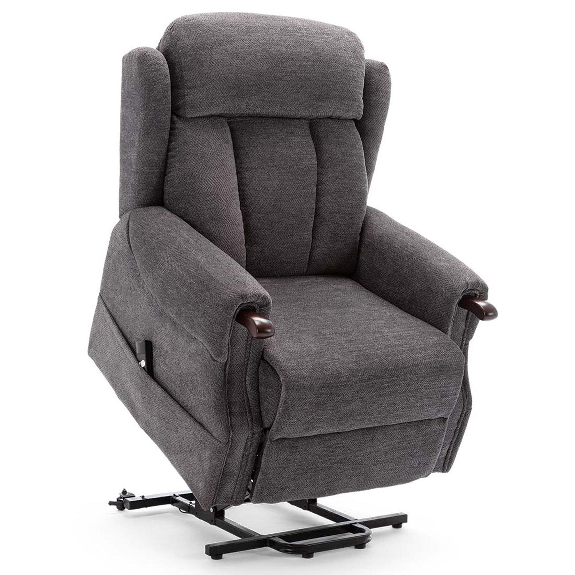 Halton Electric Fabric Single Motor Rise Recliner Lift Mobility Chair