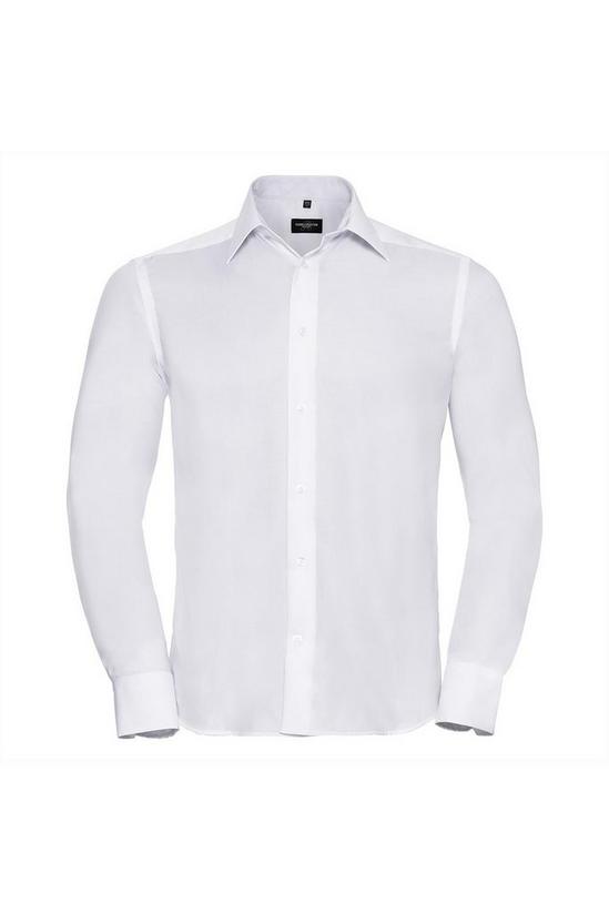 Russell Collection Long Sleeve Ultimate Non-Iron Shirt 1