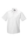 Russell Collection Short Sleeve Tailored Ultimate Non-Iron Shirt thumbnail 1