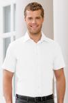 Russell Collection Short Sleeve Tailored Ultimate Non-Iron Shirt thumbnail 2