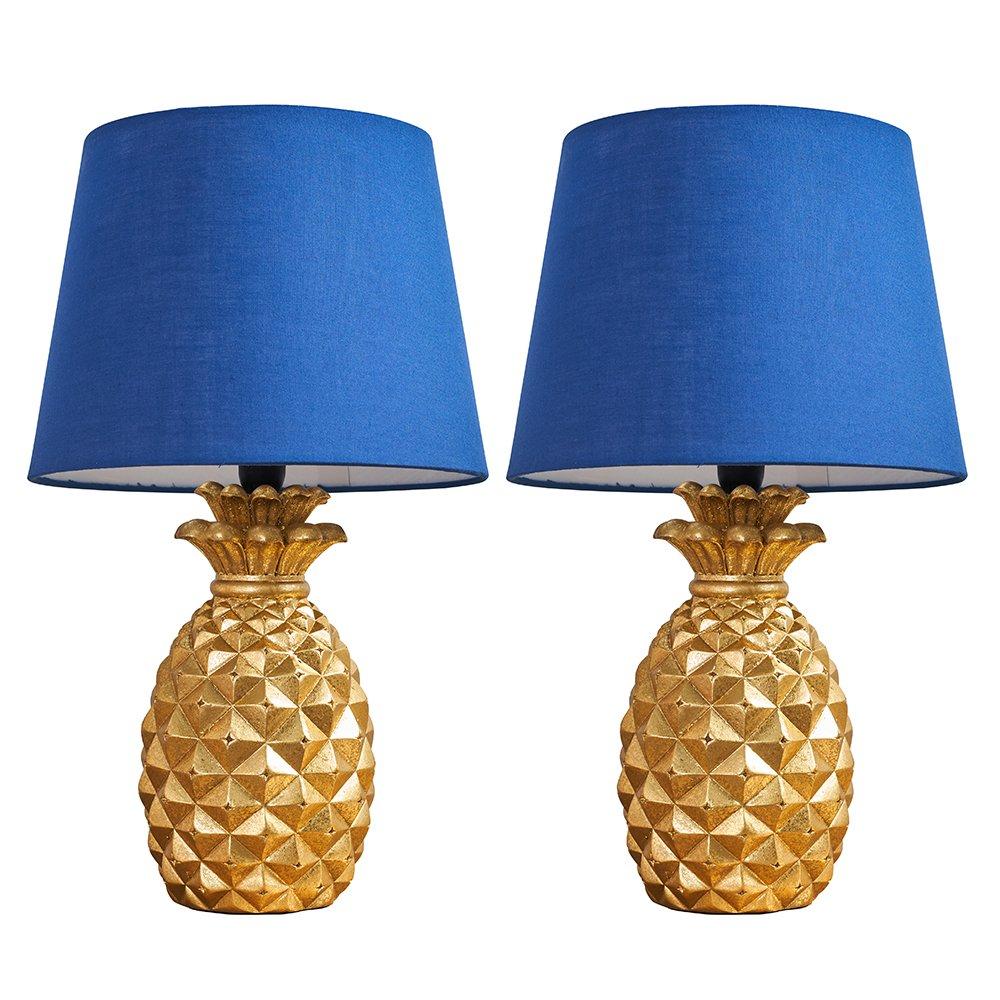 Pair of Gold Table Lamp
