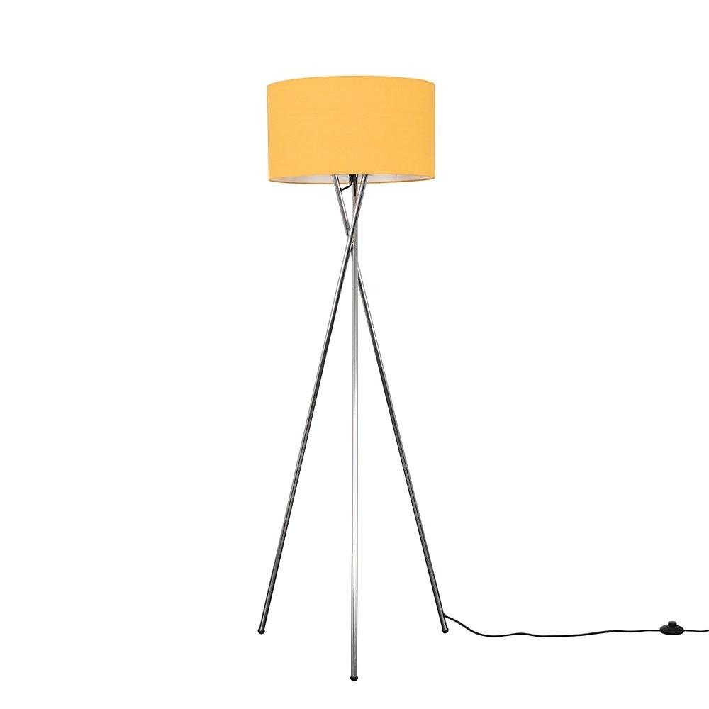 Miron 154cm Tripod Floor Lamp yellow