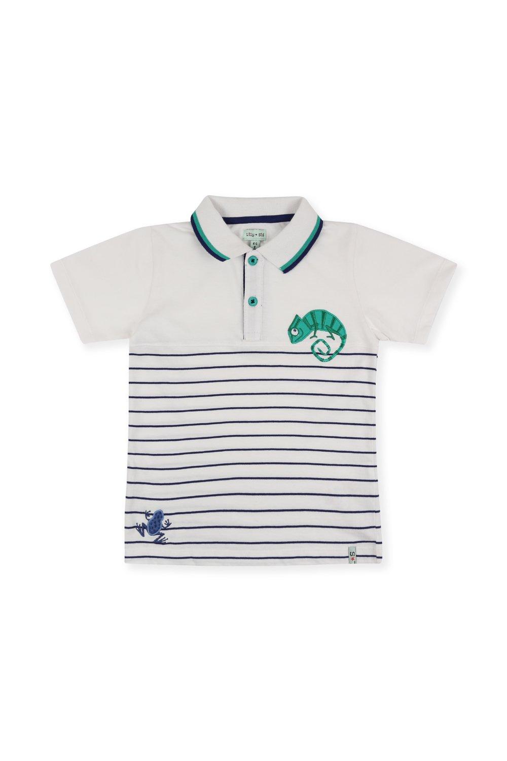 Embroidered Creatures Poloshirt
