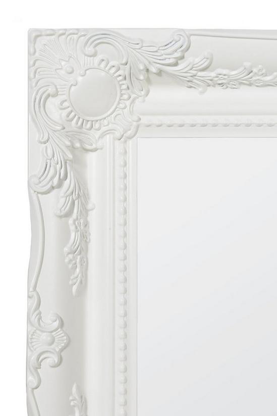 MirrorOutlet "Hamilton" White Shabby Chic Full Length Wall Mirror 167cm x 45cm 3