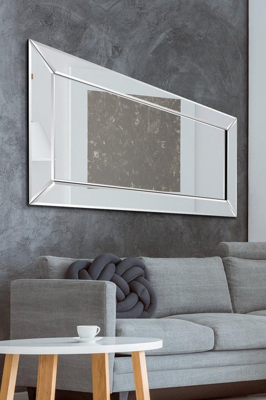 MirrorOutlet 'Horsley' All Glass Modern Full Length Venetian Wall Mirror 174 x 84 CM 1