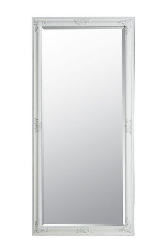 MirrorOutlet 'Austen' White Elegant Full Length Wall Mirror 160cm x 73cm 2