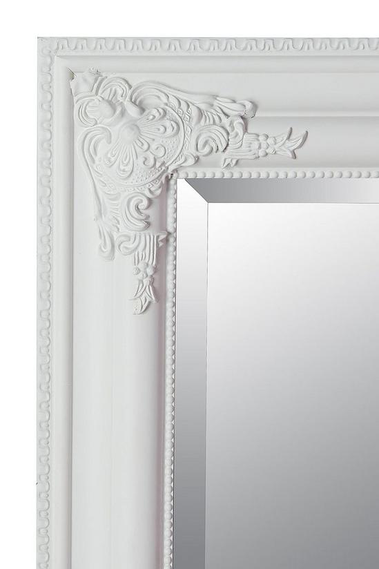MirrorOutlet 'Austen' White Elegant Full Length Wall Mirror 160cm x 73cm 3