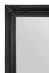 MirrorOutlet 'Hamilton' Large Black Shabby Chic Wall/Leaner Mirror 6ft6 X 2ft6 198cm x 75cm thumbnail 3