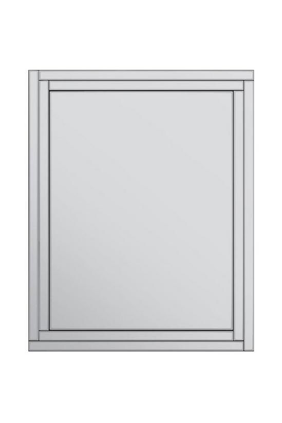 MirrorOutlet 'Luxford' All Glass Venetian Bevelled Large  Wall Mirror 144 x 115.5CM /  4ft8 x 3ft9 2