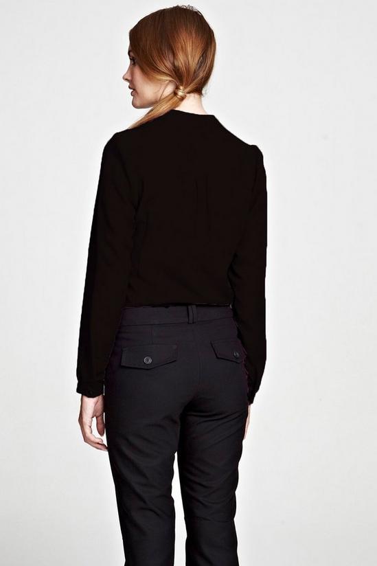 Hot Squash Blouse with pleat front 2