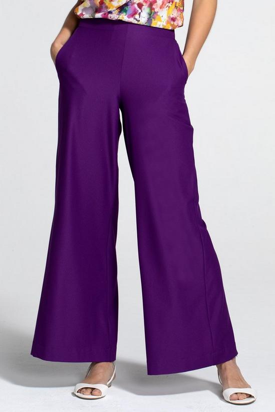 Hot Squash Luxe-Lounge Wideleg Crepe Trouser 1