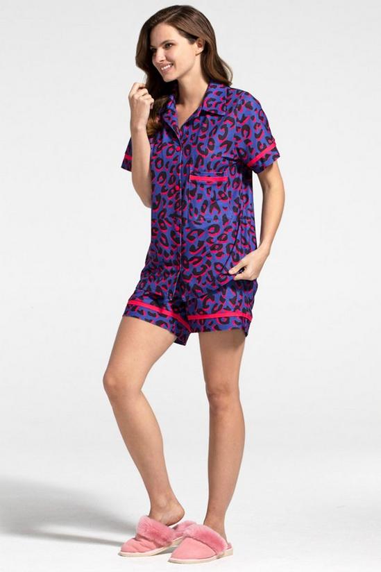 Hot Squash Jersey Shorts Pyjama Set withButtons 1