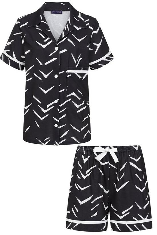 Hot Squash Jersey Shorts Pyjama Set withButtons 3