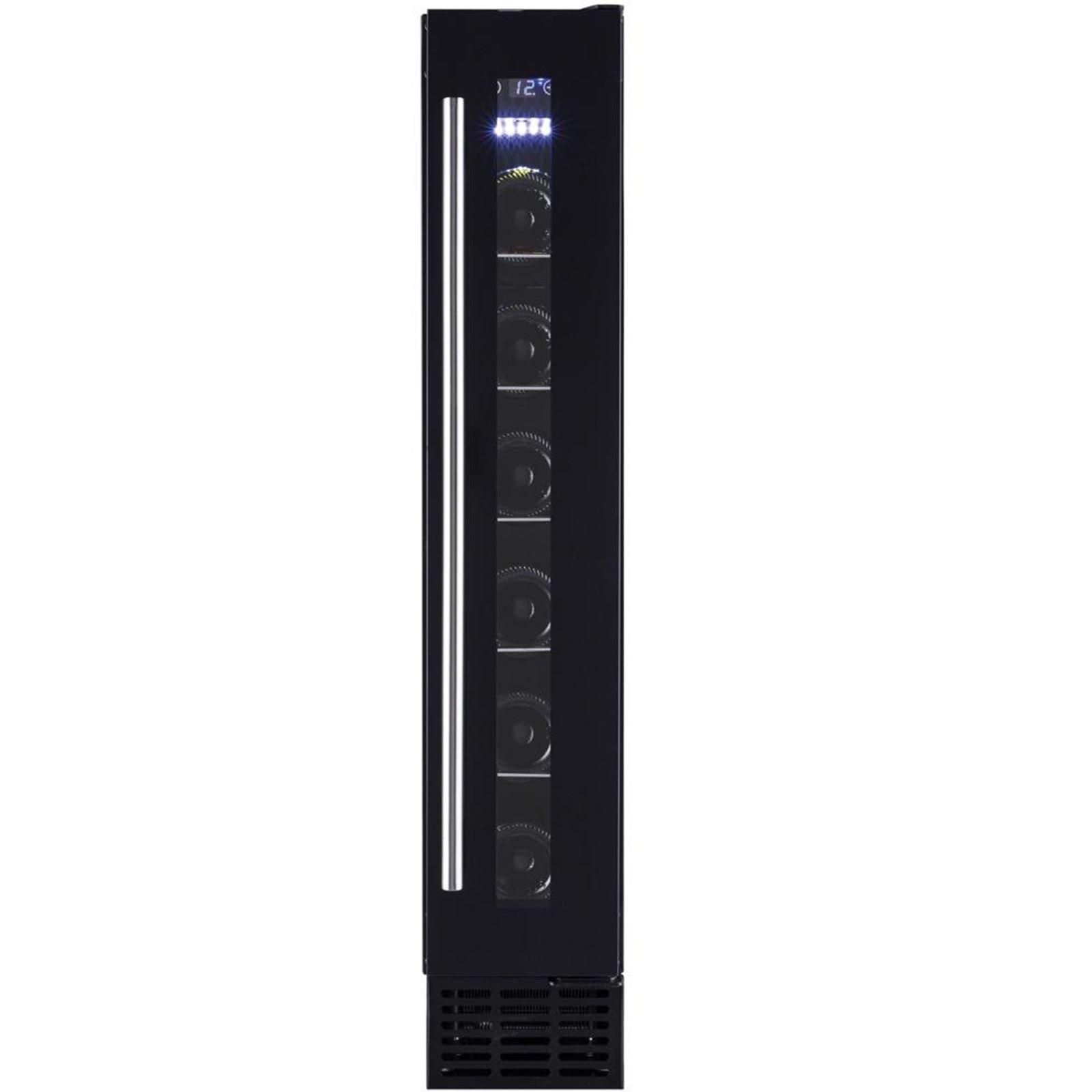 Amica AWC150BL Wine Cooler - Black - B Rated