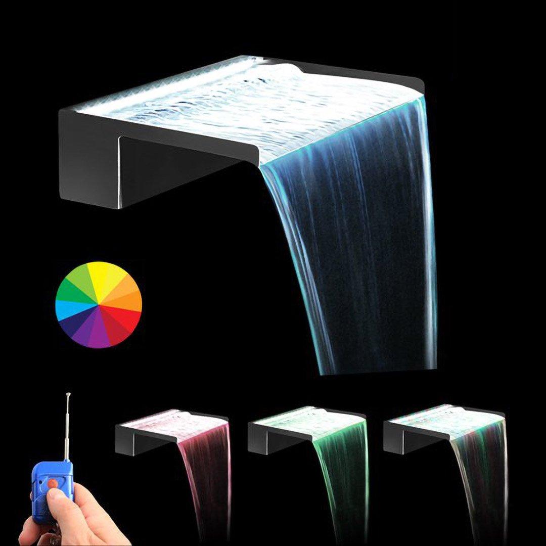 Colour Changing LED Strip with Remote Control for Water Features 30cm