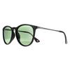 montana Oval Matte Black Green Polarized MP24 Sunglasses thumbnail 2