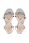 Paradox London Glitter 'Hermina' Wide Fit Mid Heel Sandals thumbnail 3