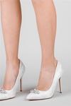 Paradox London Lace 'Florida' High Heel Trim Detail Court Shoes thumbnail 4