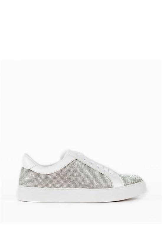 Paradox London 'Zora' Crystal Encrusted Trainers 1