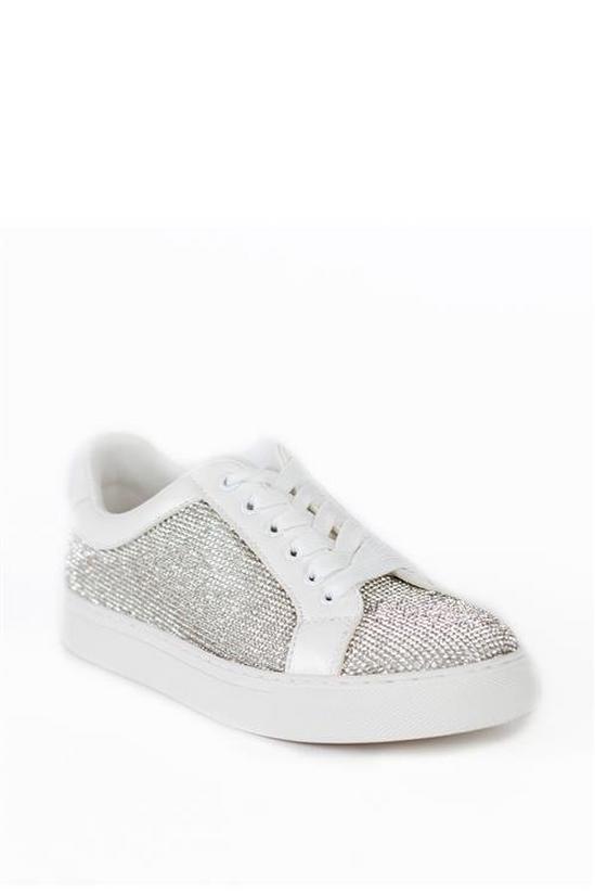 Paradox London 'Zora' Crystal Encrusted Trainers 2